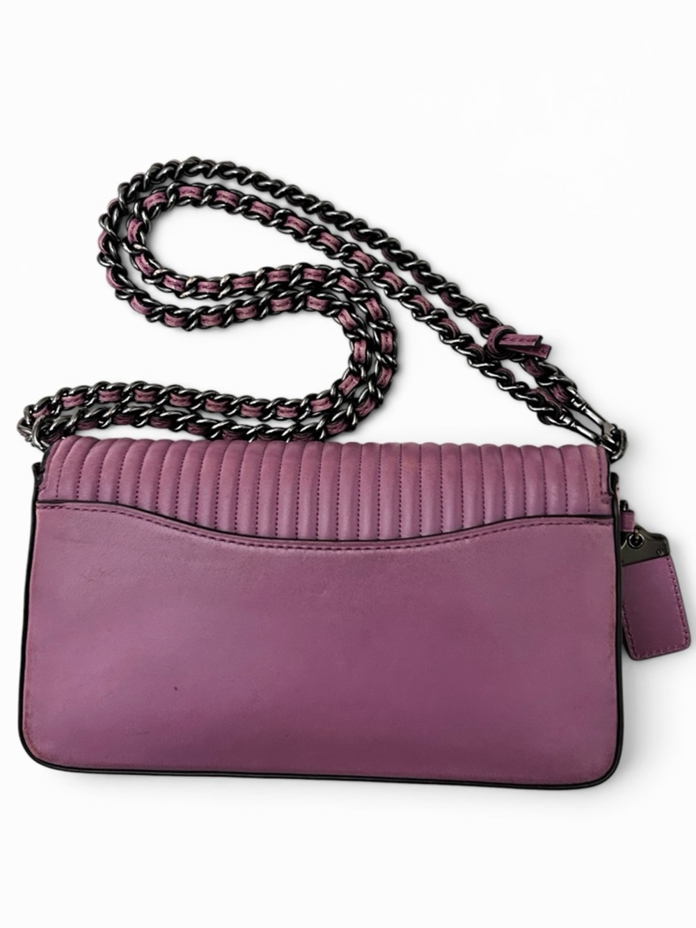 COACH 1941 Quilted Nappa Leather Dinky in Primrose w/3Way Strap - Picture 3 of 16